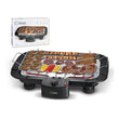 Grill hotplate Kiwi KG-5801 2000W (38 x 22 cm) Black Kiwi