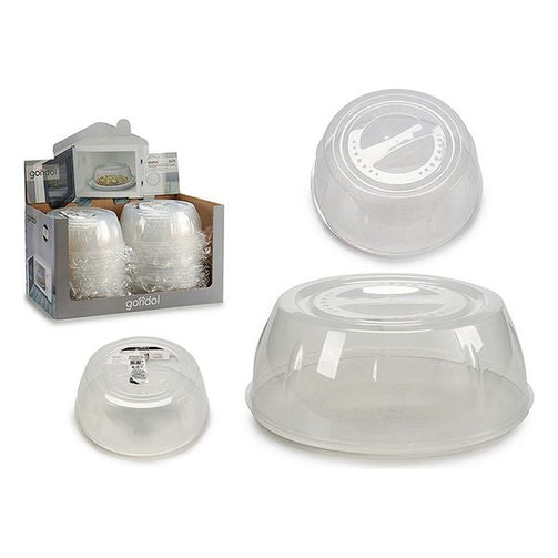 Microwave Cover with Valve Plastic (26,5 x 10 x 26,5 cm) BigBuy Home