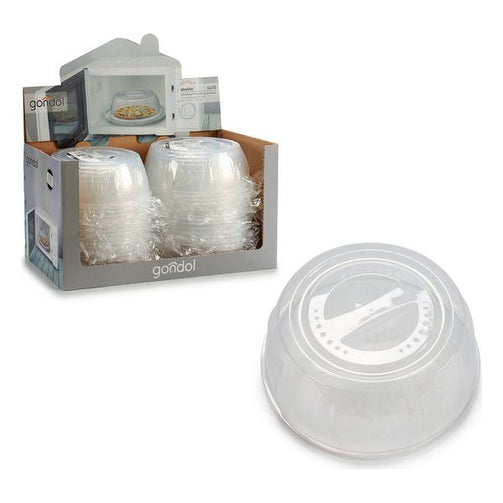 Microwave Cover with Valve Plastic (26,5 x 10 x 26,5 cm) BigBuy Home