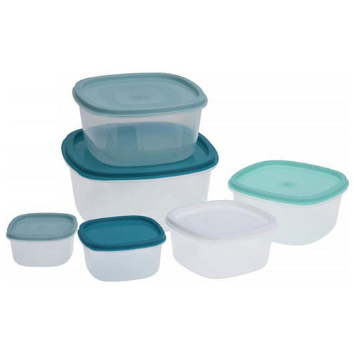 Set of 6 lunch boxes Scale Eh BigBuy Cooking