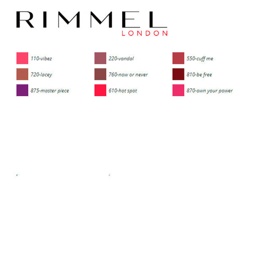Lip Liner Pencil Lip Art Graphic Rimmel London Rimmel London