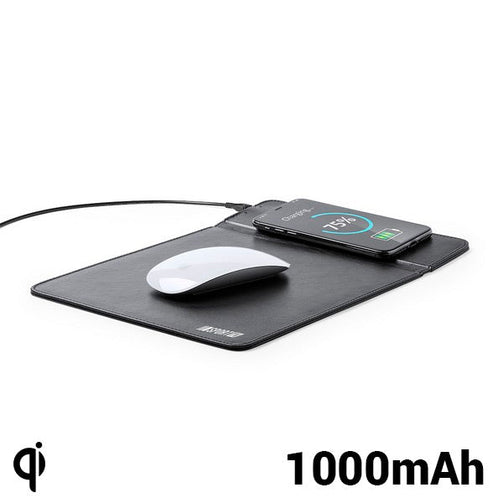 Mat with Qi Wireless Charger 1000 mAh 145946 BigBuy Tech