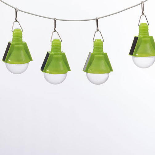 Solar Bulb (pack of 4) BigBuy Home