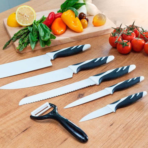 Cecotec Top Chef White C01023 Knives (6 pieces) Cecotec