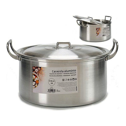 Casserole Aluminium 10 L BigBuy Home